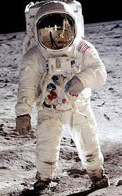 neil armstrong on moon